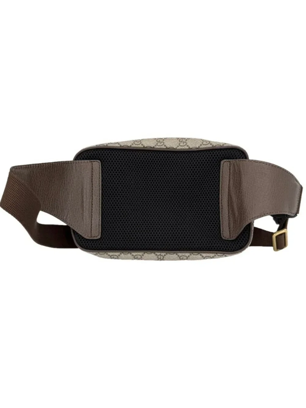 Gucci Belt Bag Ophidia Bag Sherry Line GG Supreme Canvas Leather Beige Brown